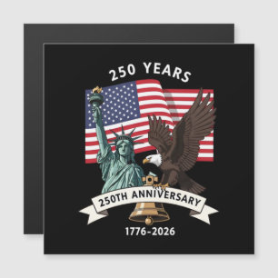 250-årsjubileum Statue of Liberty Eagle Flag