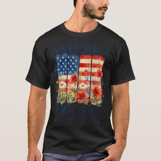 250-årsjubileum USA 4:e juli Amerika 250 T Shirt