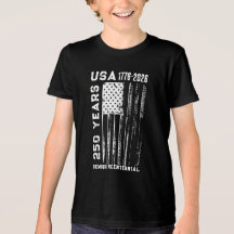 250-årsjubileum USA 4:e juli T-shirt