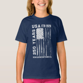 250-årsjubileum USA 4:e juli T-shirt
