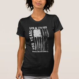 250-årsjubileum USA 4:e juli T Shirt
