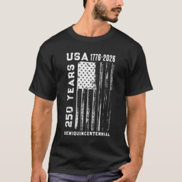 250-årsjubileum USA 4:e juli T-shirt