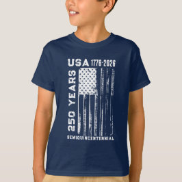 250-årsjubileum USA 4:e juli T-shirt