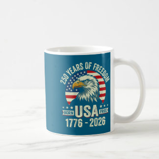250-årsjubileum Usa Eagle Amerikansk Grafisk Konst Kaffemugg