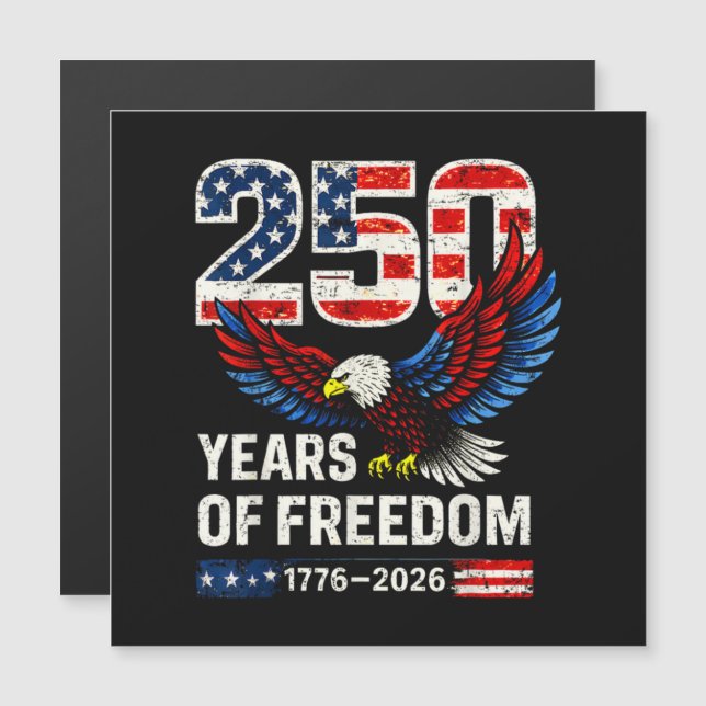 250-årsjubileum usa flagga amerikansk (Fram/baksida)