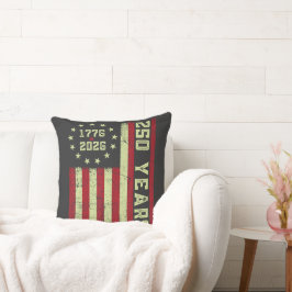 250-årsjubileum Usa Flagga Kudde
