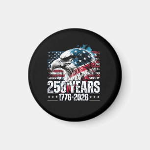 250-årsjubileum USA Födelsedag Långärmad Magnet