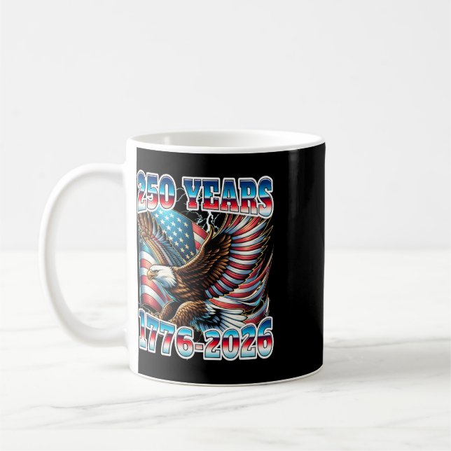 250-årsjubileum USA Kaffemugg (Vänster)