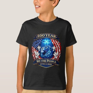 250-årsjubileum Usa Patriotisk 250 år Amerikansk T Shirt