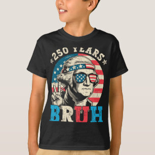 250-årsjubileum Usa Patriotisk Flagga 250:e 4:e Ju T Shirt