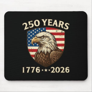 250-årsjubileum Usa Patriotisk Örn 250:e 4:e Juli Musmatta