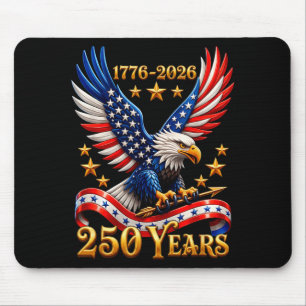 250-årsjubileum USA Patriotisk Örn 250:e 4:e Musmatta
