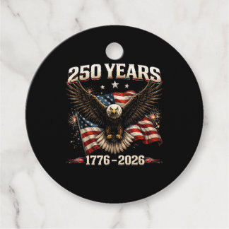 250-årsjubileum USA Patriotisk Örn 250:e självstän Gåvor Etiketter