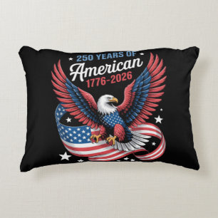 250-årsjubileum USA Patriotisk Örn Prydnadskudde