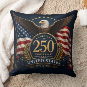 250-årsjubileum USA Patriotisk souvenir Kudde