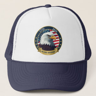 250-årsjubileum USA Patriotiskt 1776–2026 Keps