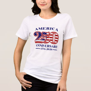 250-årsjubileum USA Patriotiskt 1776–2026 T Shirt