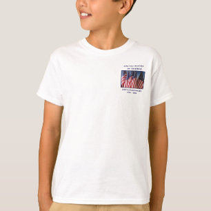 250-årsjubileum USA Patriotiskt Barn  T Shirt