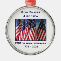 250-årsjubileum USA Patriotiskt Gud Segna Amerika