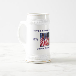 250-årsjubileum USA Patriotiskt Sejdel