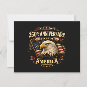 250-årsjubileum USA Tröja 250:e Amerika Spara Datumet