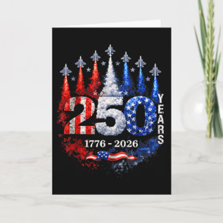 250-årsjubileum Usa Tröja Patriotisk 4 juli Ameri Kort