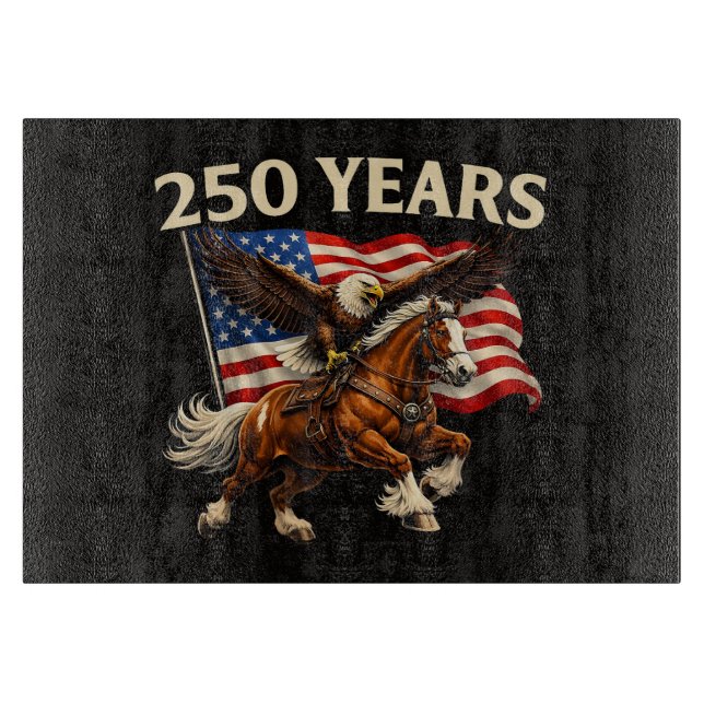 250-årsjubileum USA Western Häst Örn (Framsidan)