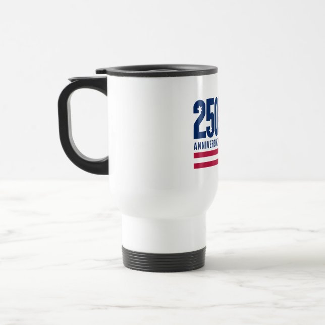 250-årsjubileumsflagga resemugg (Vänster)