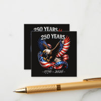 250-årsjubileumsörn Amerikansk flagga