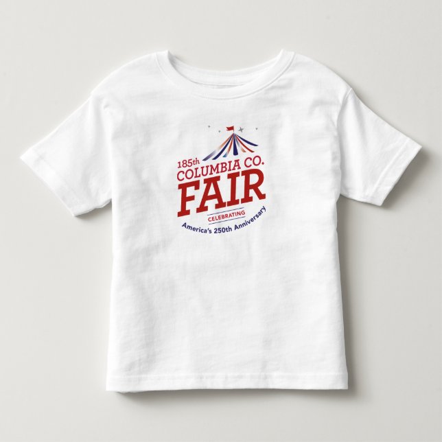 250 Barn Vit T-Shirt (Framsida)