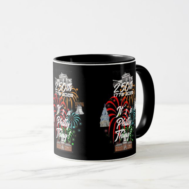 "250:e It's a Philly Thing!" Mugg (Framsida höger)