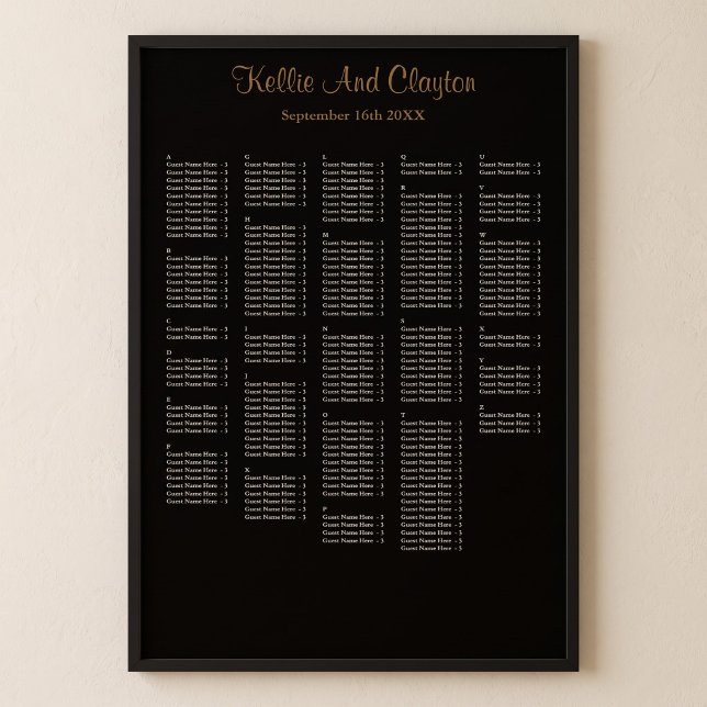 250+ Enkel Bordplan för Bröllop Poster (Skapare uppladdad)