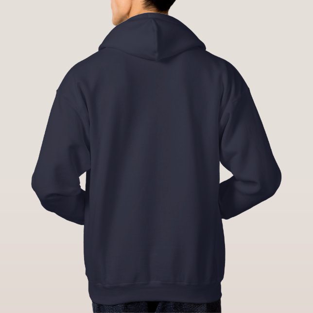 250 Herr Navy Hoodie (Baksida)