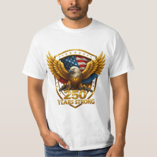250. Jahrestag der USA – Freedom Eagle Emblem  T Shirt
