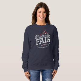 250 Kvinnors Navy Crewneck Sweatshirt T Shirt
