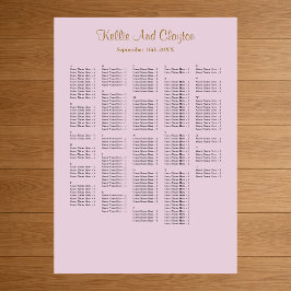 250+ Lila Simple Bröllop Poster