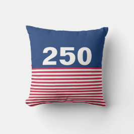 250 Red White and Blue USA Anniversary Kudde