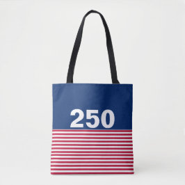 250 Red White and Blue USA Anniversary Tygkasse