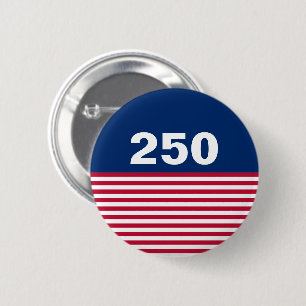 250 Red White and Blue USA-jubileum Knapp