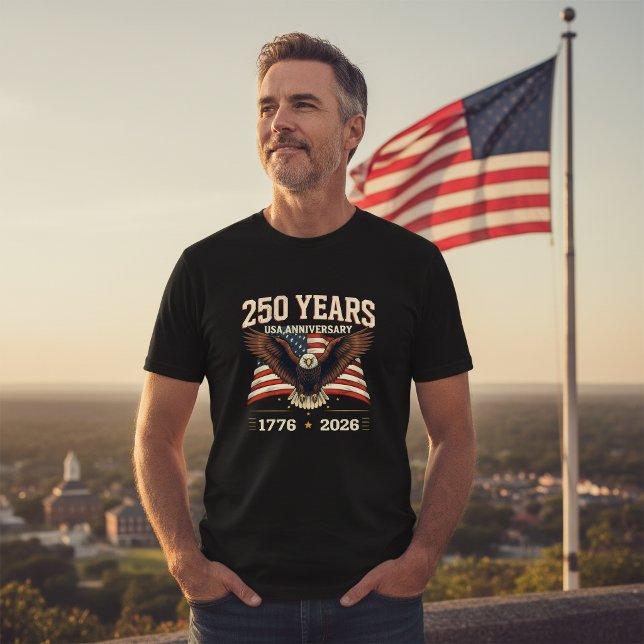 250 Years America T Shirt (Skapare uppladdad)