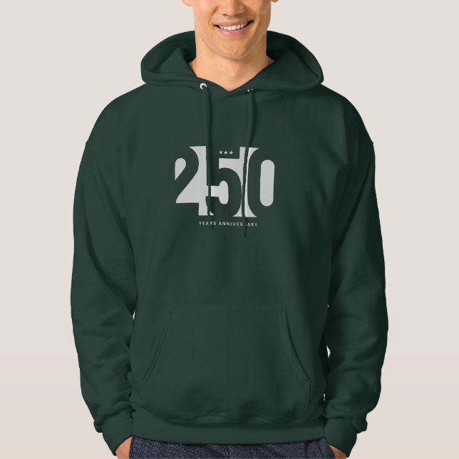 250 years Anniversary Hoodie (Framsida)