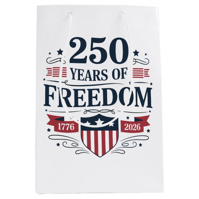 250 Years Of Freedom 1776 2026 250th 4th Of July (Framsidan)