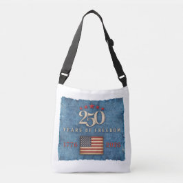 250 Years of Freedom - Crossbody Tote Bag Axelväska