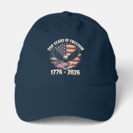 250 Years of Freedom Patriotic Eagle Cap 1776-2026 Keps