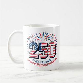 250 Years of Independence  Kaffemugg