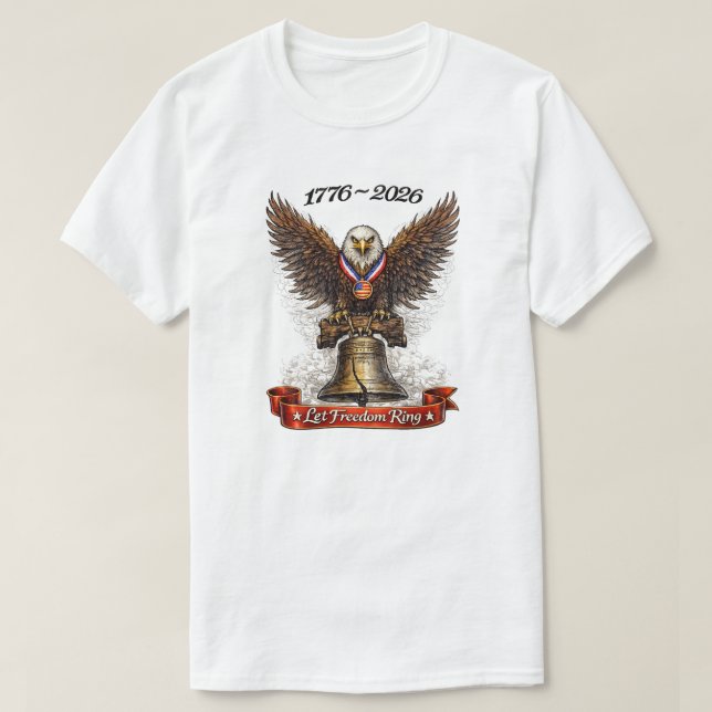 250 Years USA -16 T-Shirt (Design framsida)