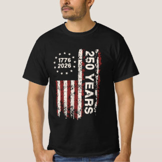 250 Years USA Anniversary 250th Independence Day T Shirt