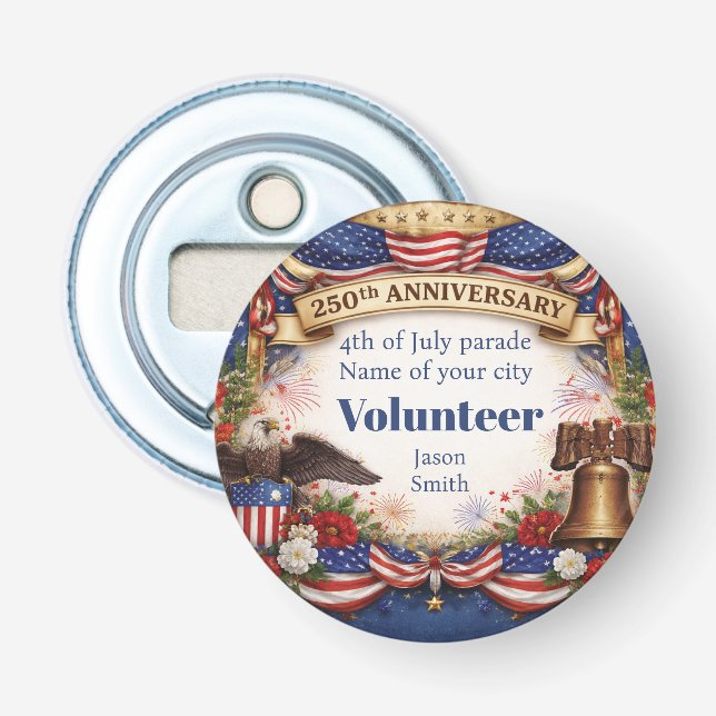 250th Anniversary Bottle Opener Flasköppnare (Framsidan)