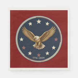  250th Anniversary Standard Paper Luncheon Napkins Pappersservett