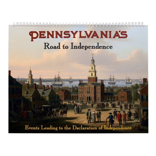 250th Anniversary - State of Pennsylvania Calendar Kalender (Omslag)